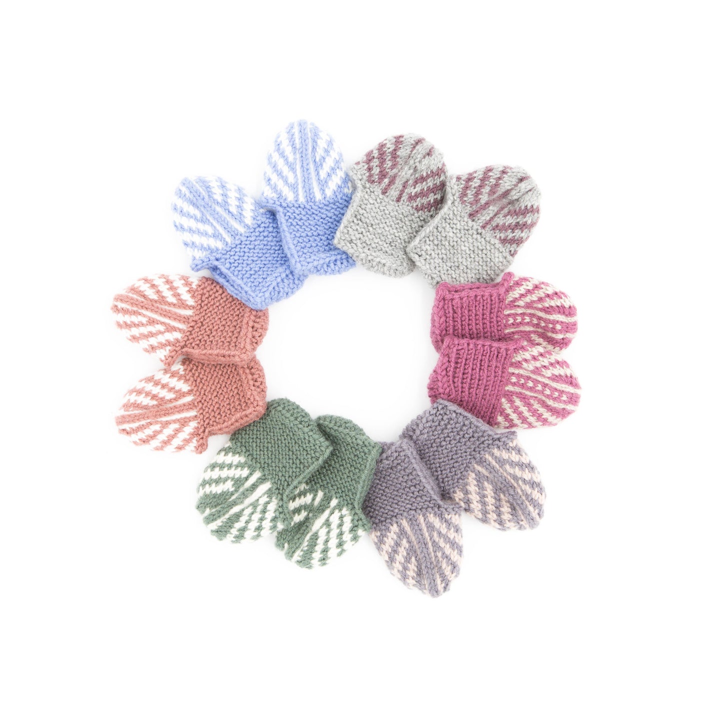 Knit Baby Socks: Colorful