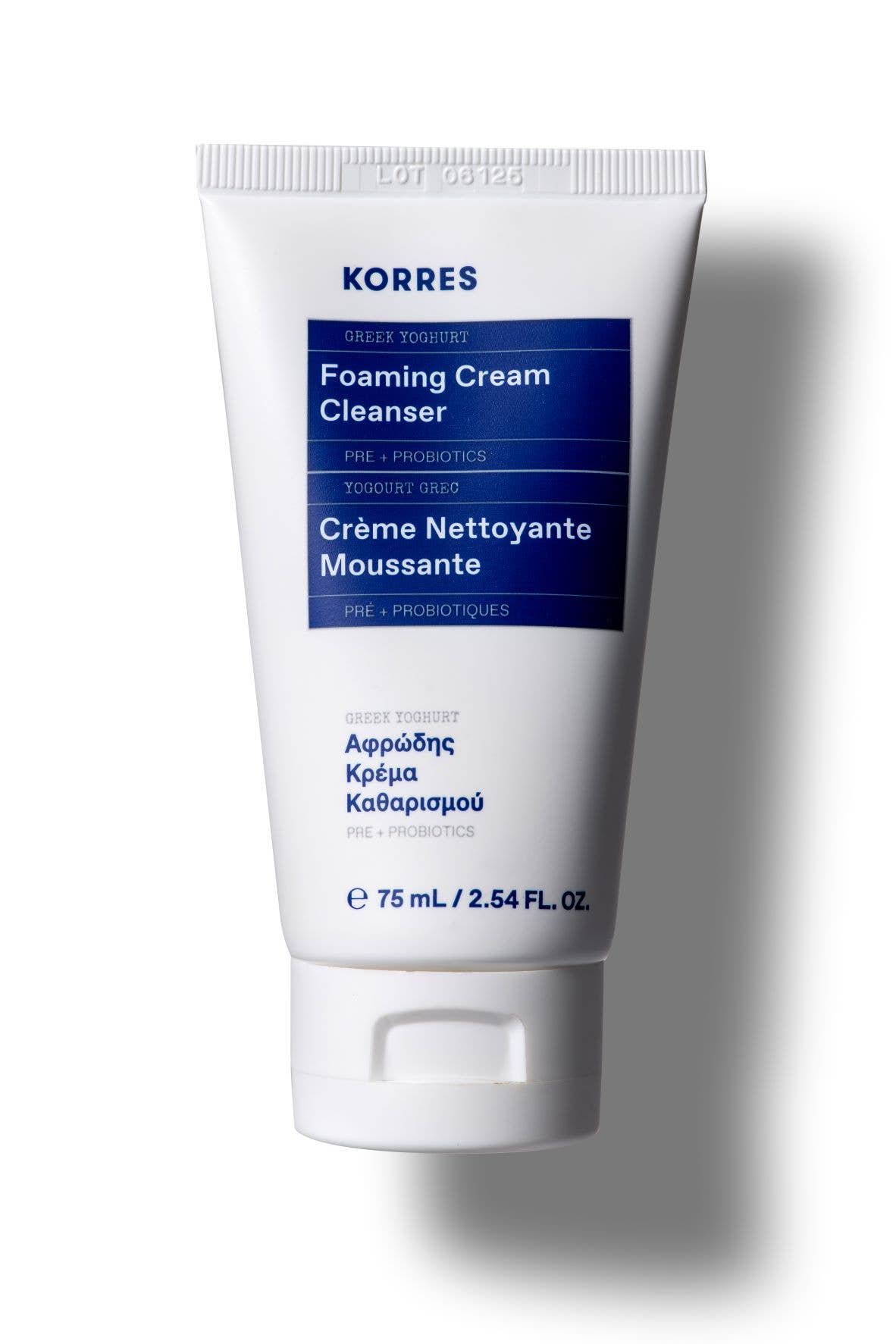 Greek Yoghurt Foaming Cream Cleanser: 75ml