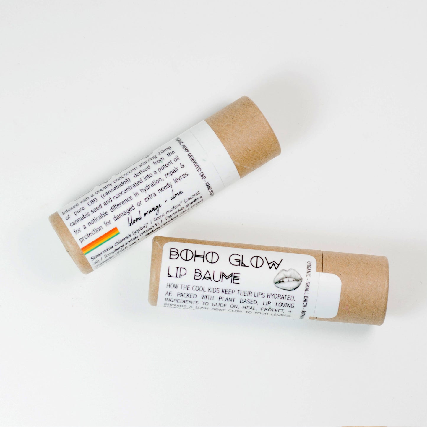 Boho Glow Evening Primrose Lip Balm: Unscented