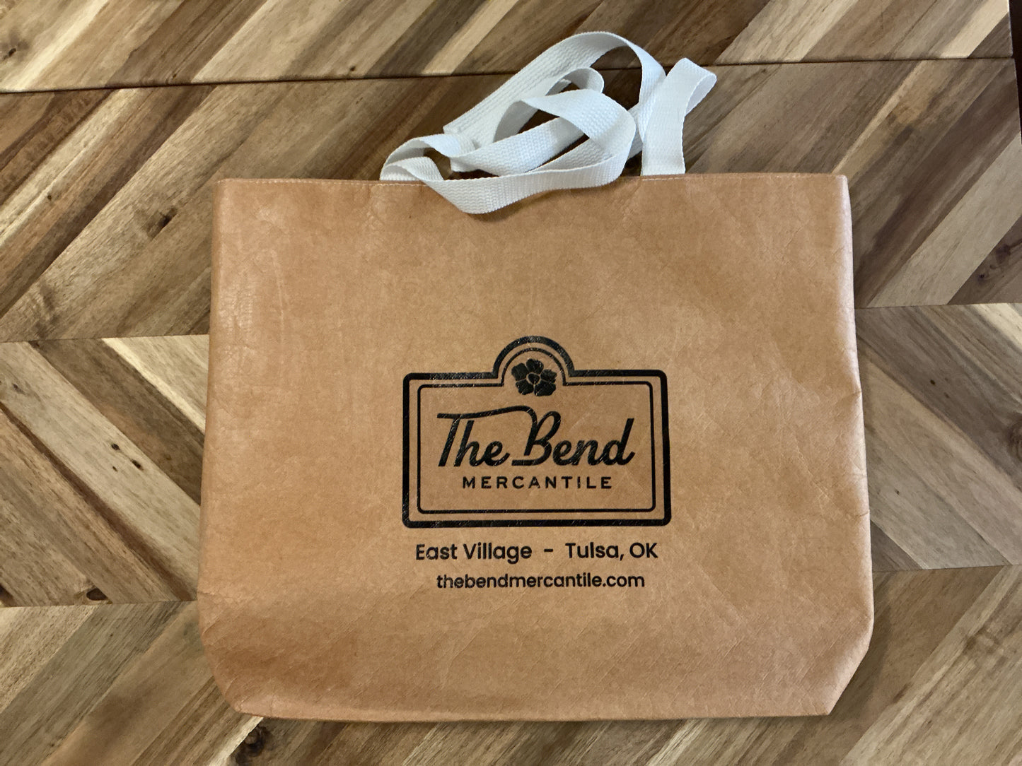 The Bend Tyvek Tote Bag