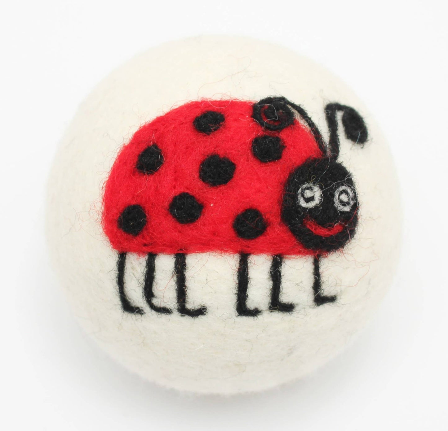 Ladybugs: Eco Wool Dryer Balls Fair Trade: Ladybug (Green)
