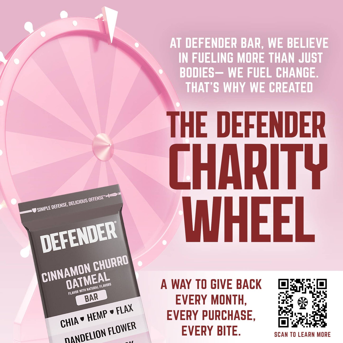 Cinnamon Churro Oatmeal Defender Bar