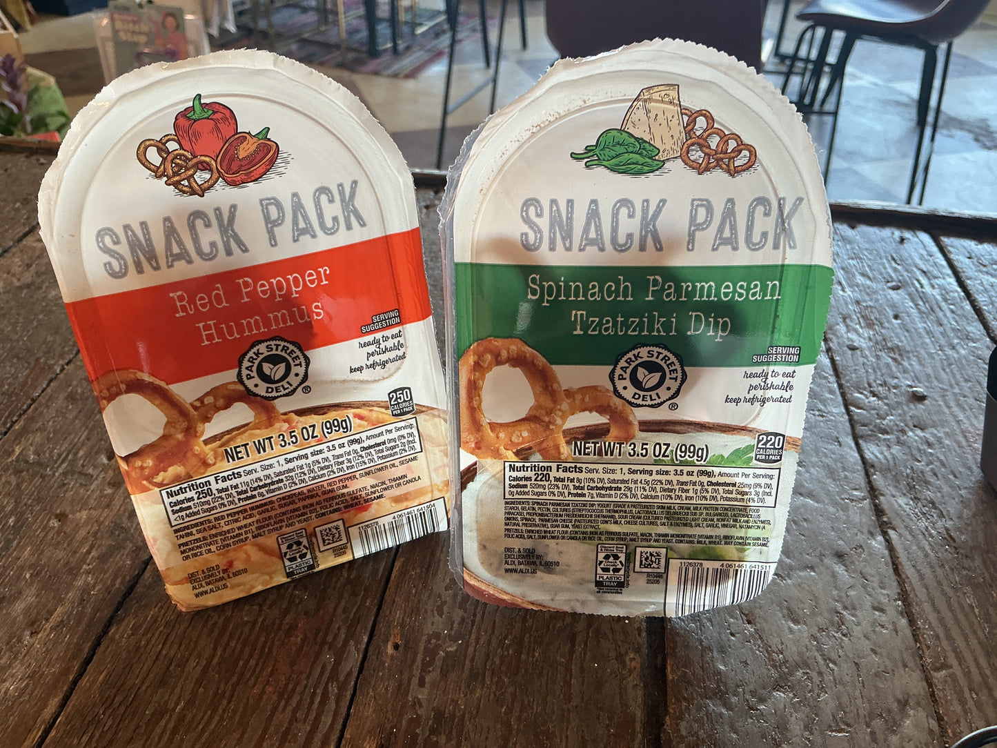 Pretzels and Dip Snack Packs