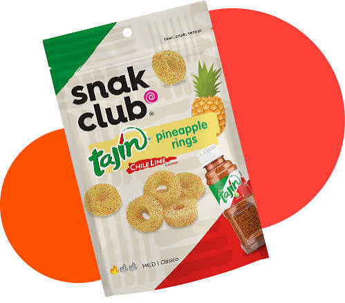 Snak Club Tajin Pineapple rings