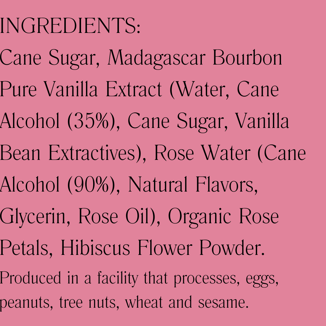 Cocktail Cubes - Sweet Rose Water