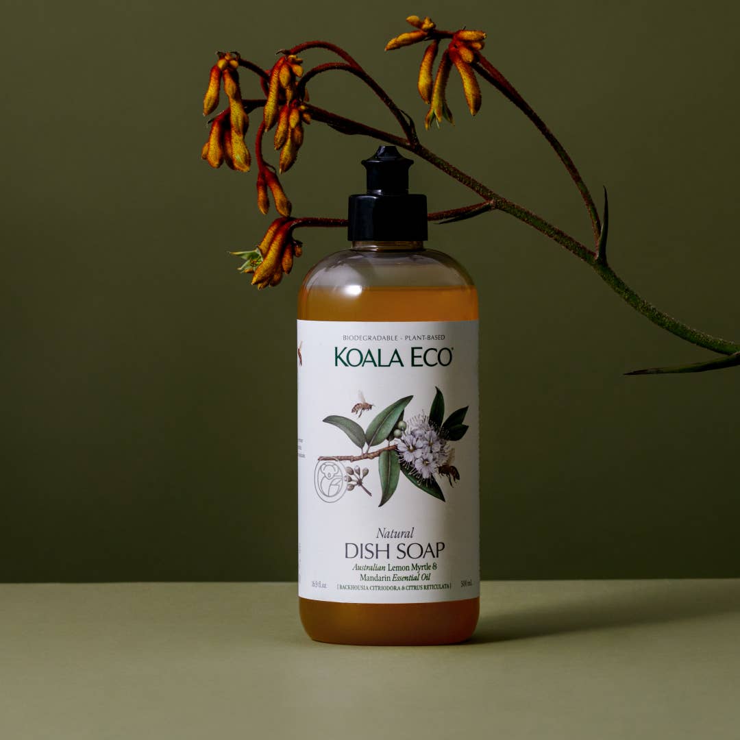 BESTSELLER- Natural Dish Soap Lemon Myrtle & Mandarin, 16 oz