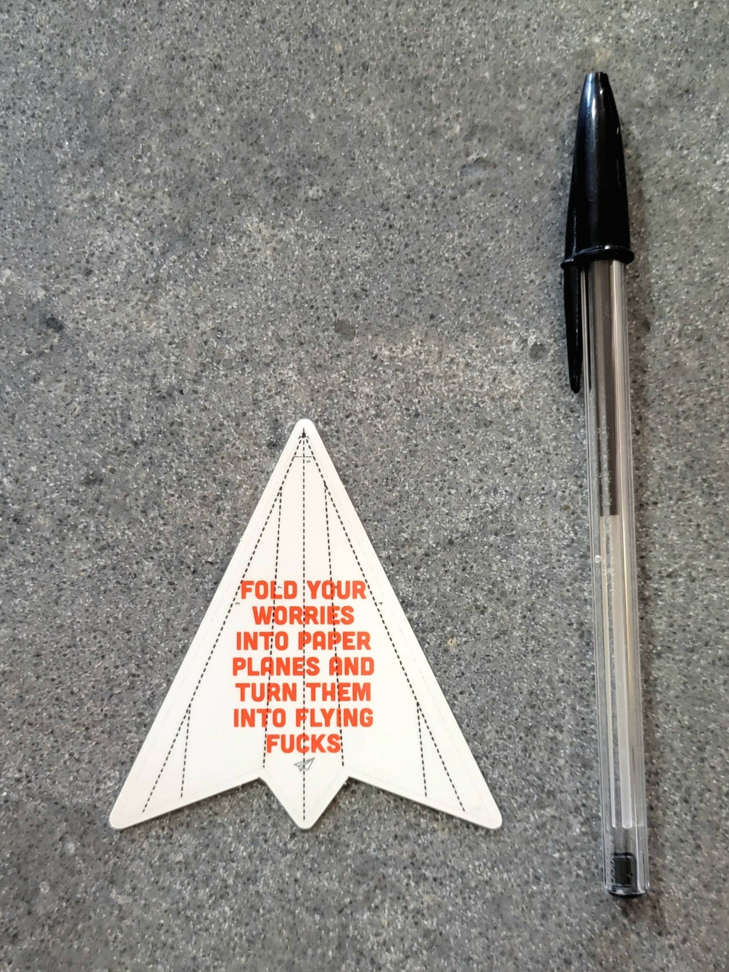 Turn Your Worries into Flying Fucks