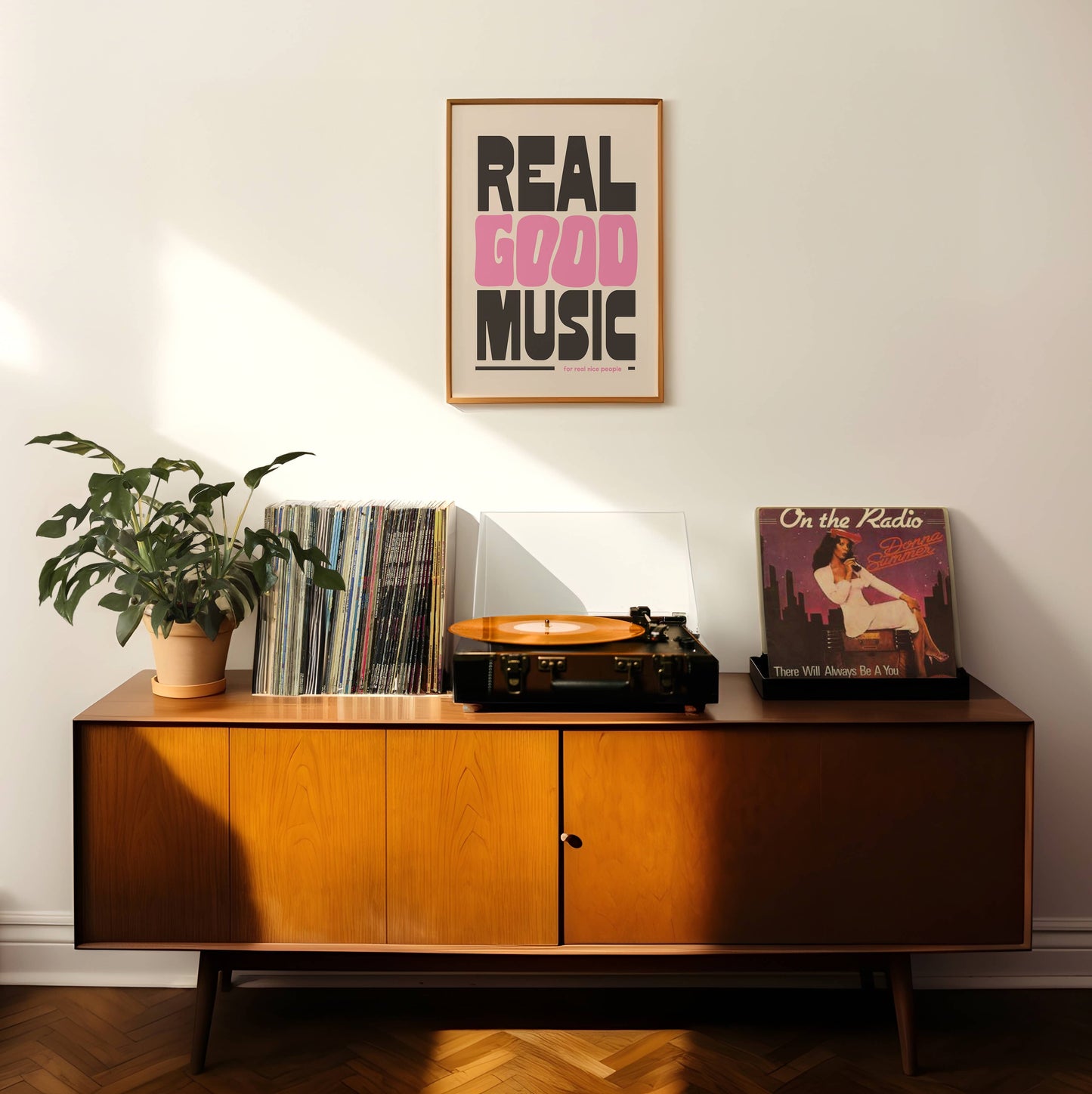 Real Good Music Art Print: Black / 5 x 7