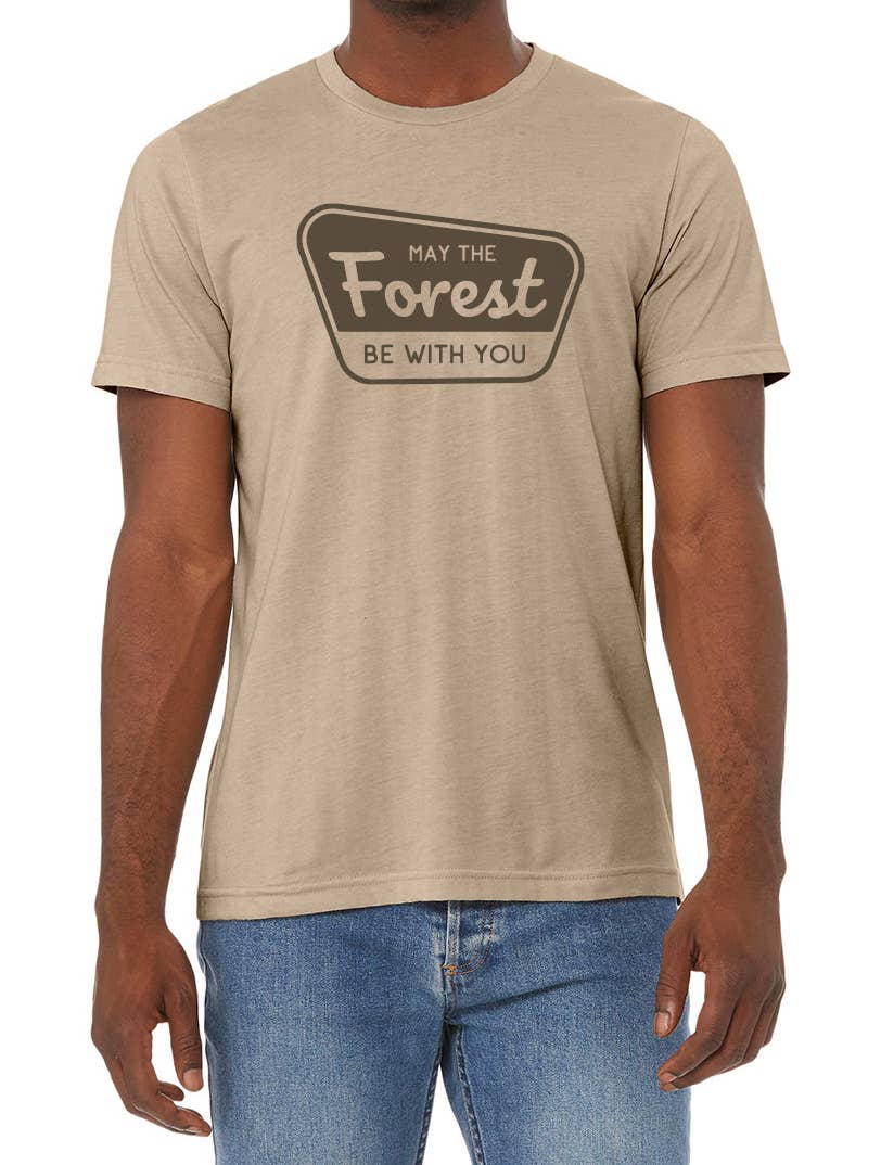 May The Forest be With You T Shirt | Star Wars Adventure: Heather Sage / Adult XXLarge