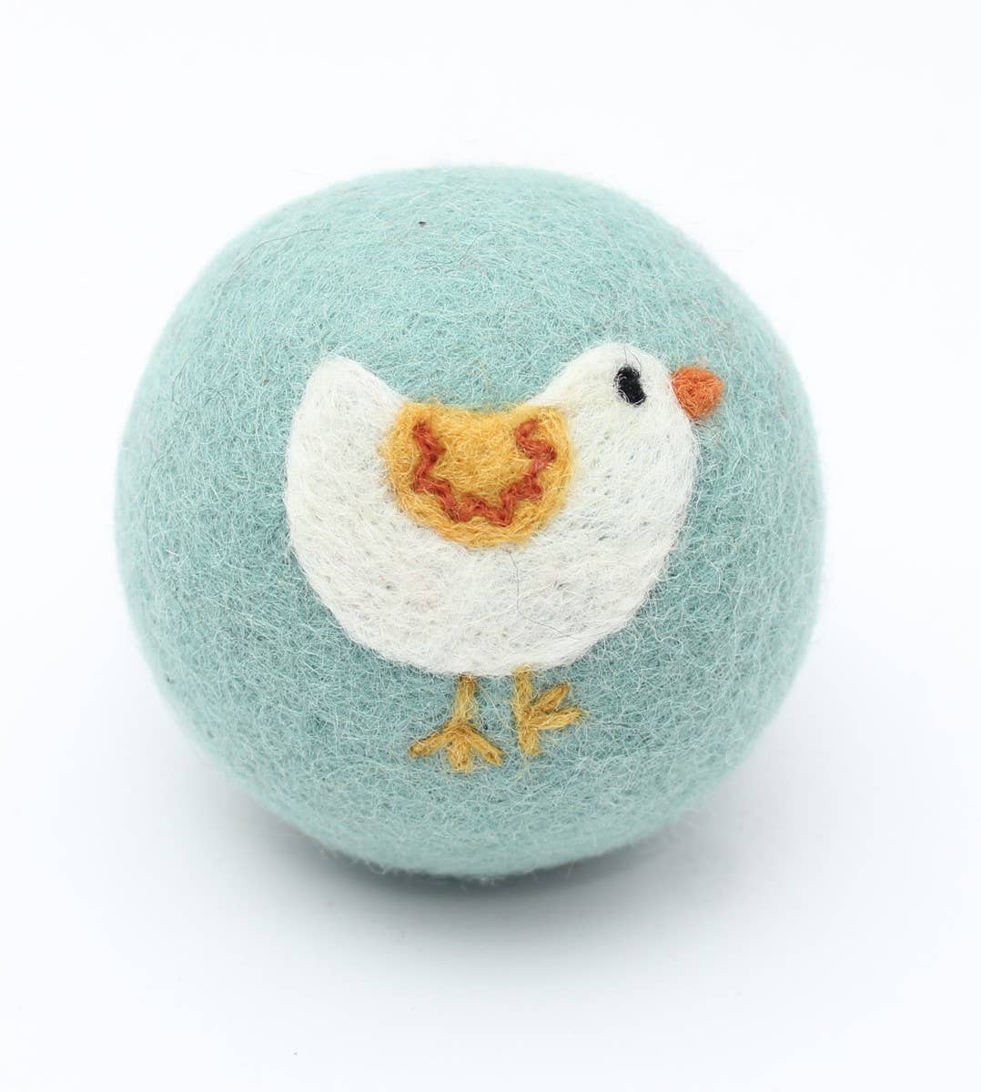 Birds: Eco Wool Dryer Balls Fair Trade: Yellow Chick