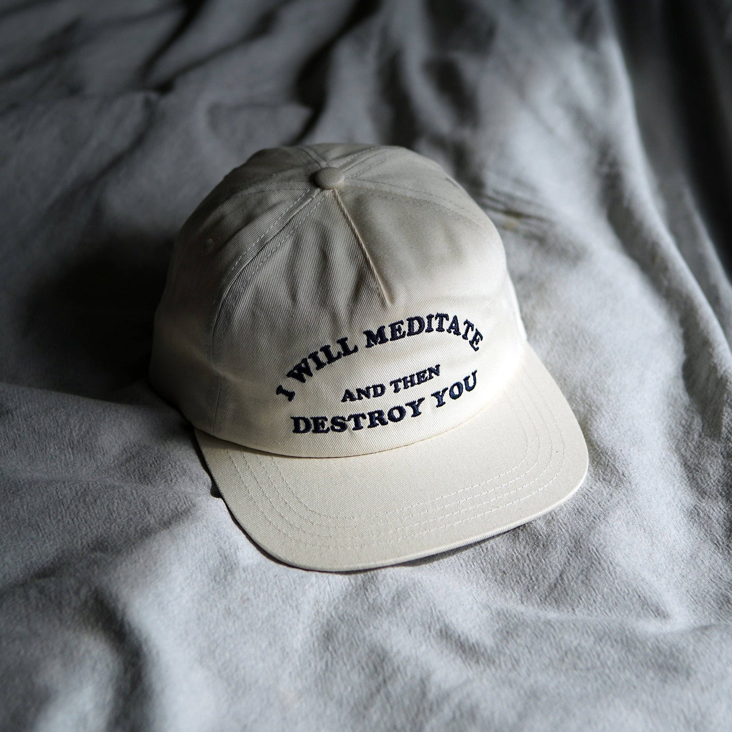 Yoga Flame Cap: Dusty Pink Bleached