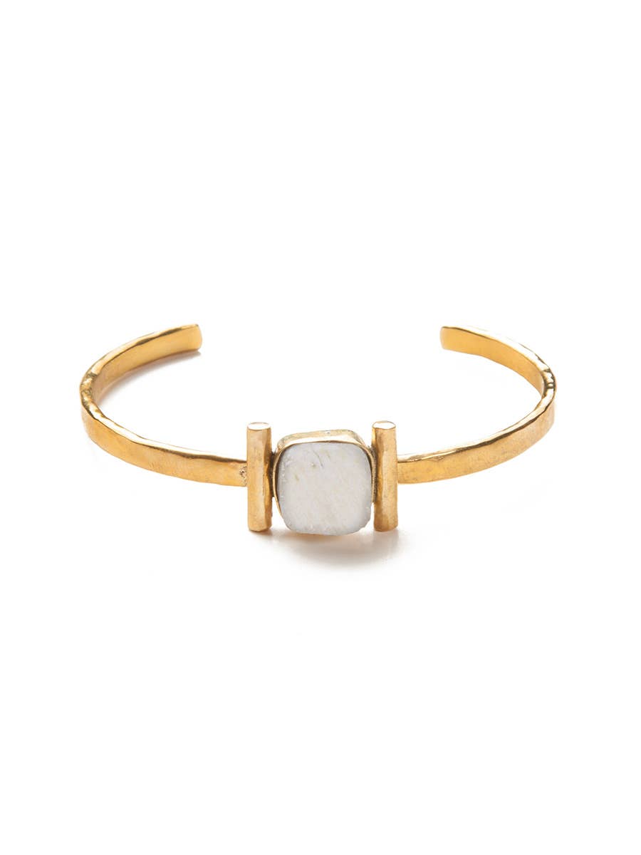 Halo Bone Bracelet: Black