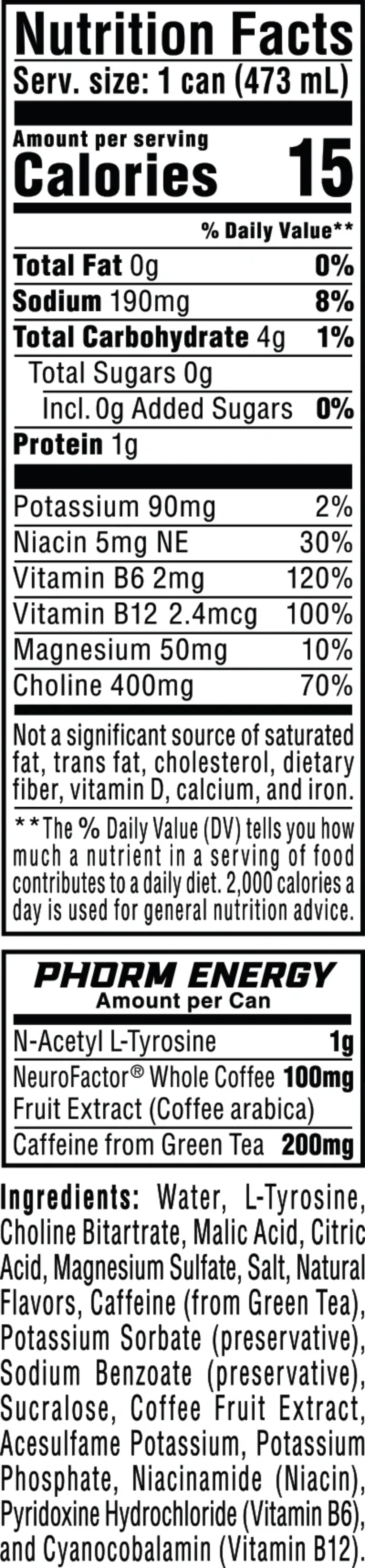 Phorm Energy Paradise Punch