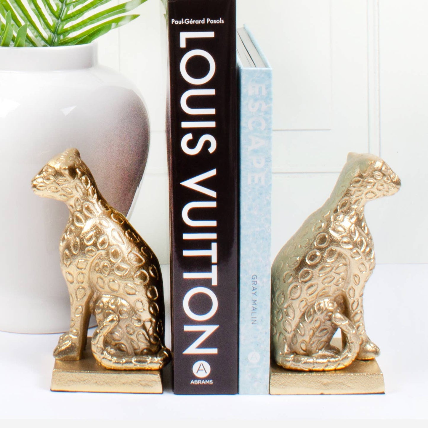 Leopard Statue or Bookends