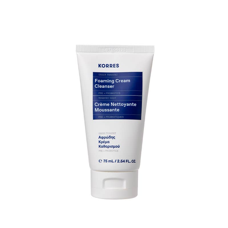 Greek Yoghurt Foaming Cream Cleanser: 75ml