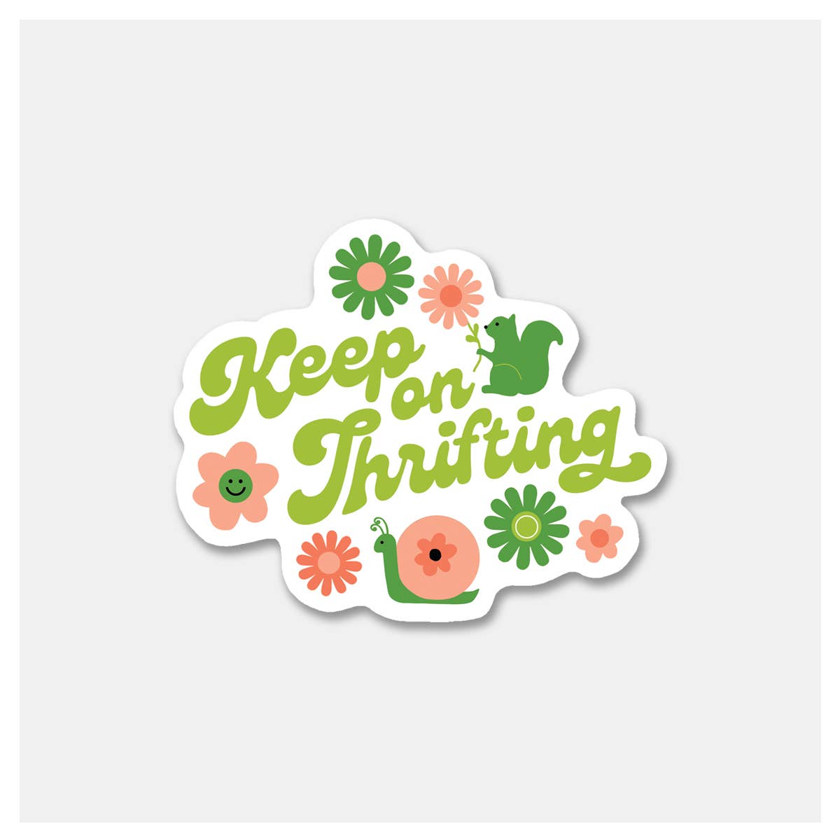 Keep on Thrifting - Sticker