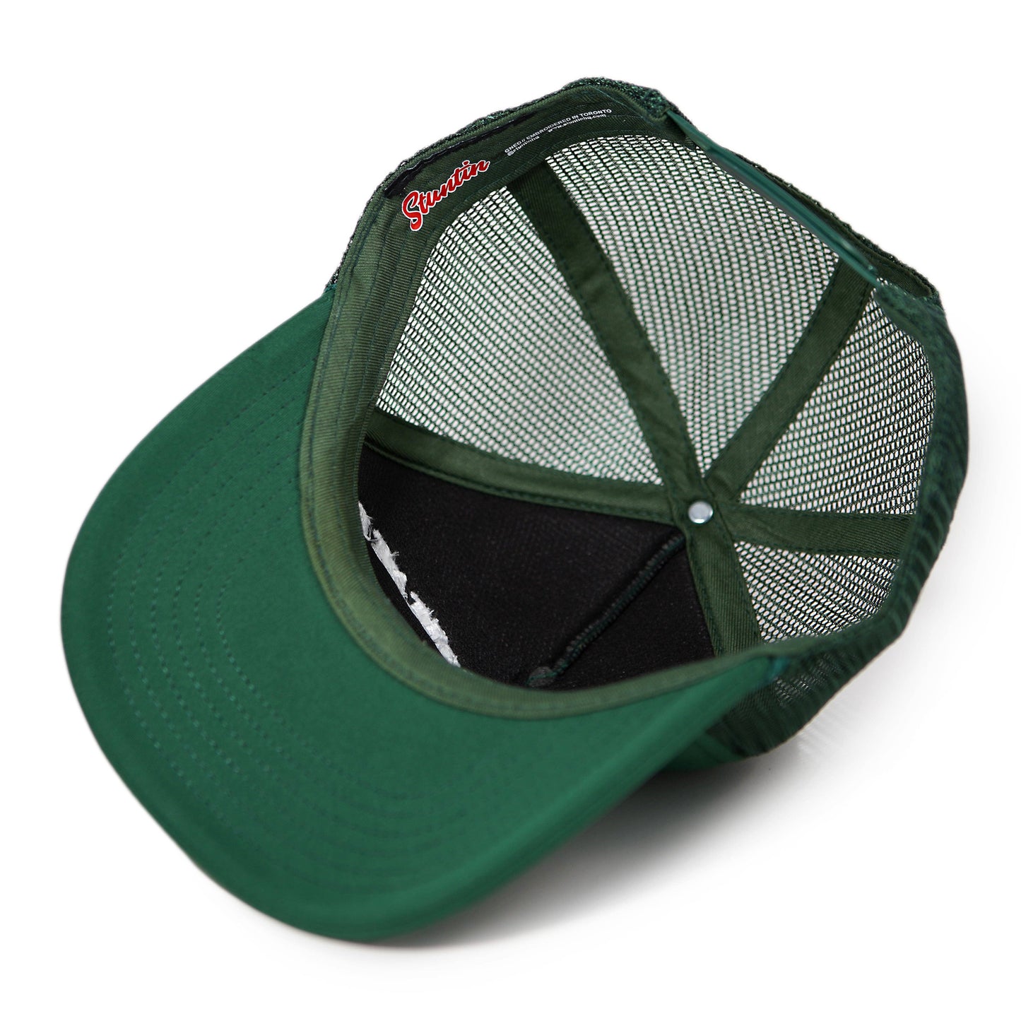 Yoga Flame Foam Trucker Hat: Cream