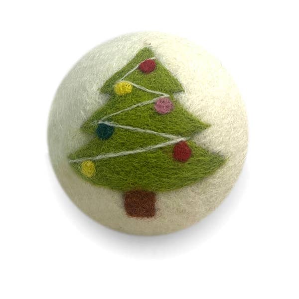 Holiday Wool Dryer Balls - Limited Edition: Holiday Bird
