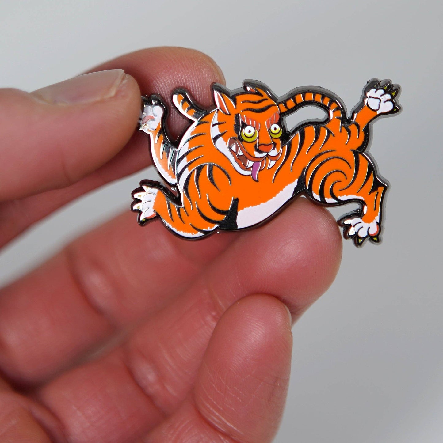 Tiger Enamel Pin