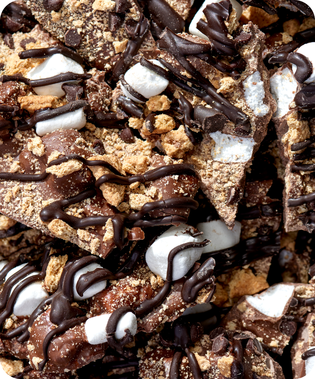Chocolate S'mores Bark