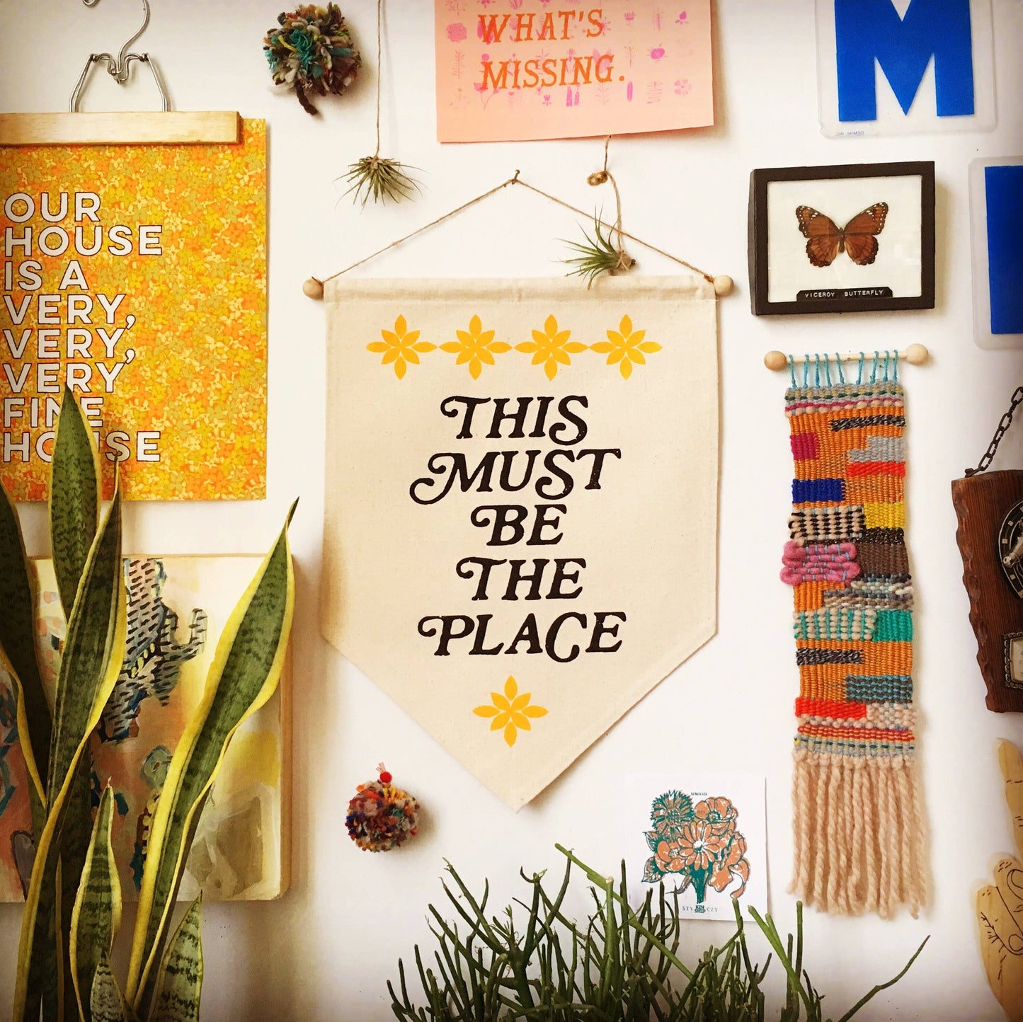 This Must Be The Place- Wall Banner