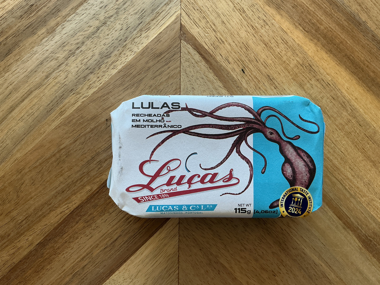 Lucas Stuffed Squids in Mediterranean Sauce