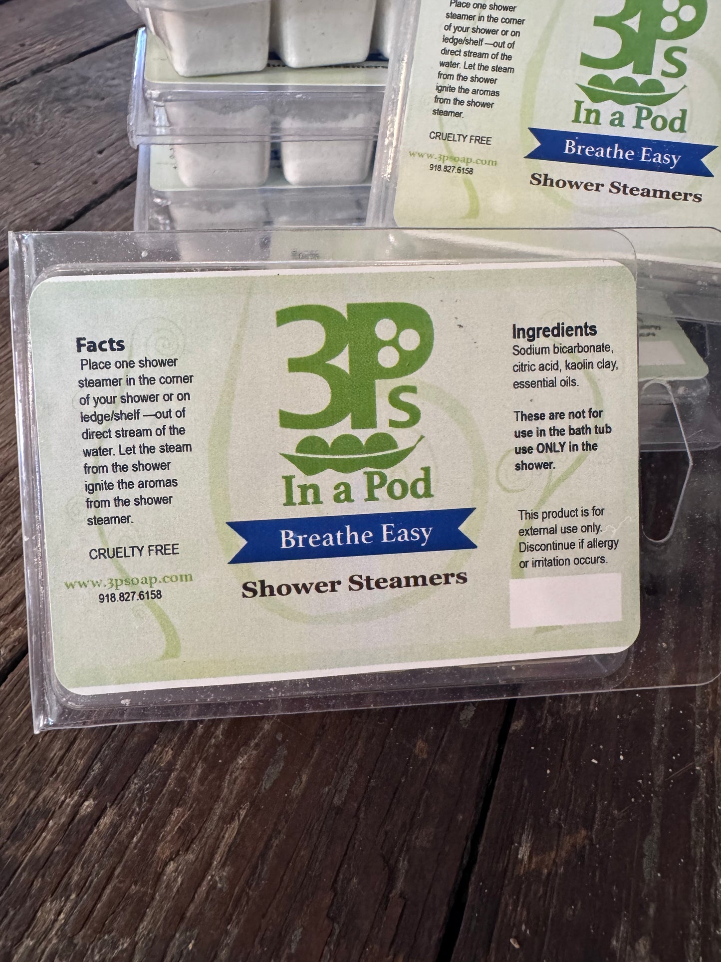 Breathe Easy Shower Steamers