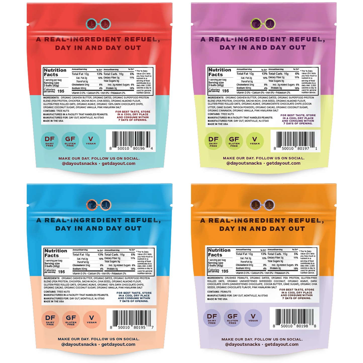 Day Out Protein Balls