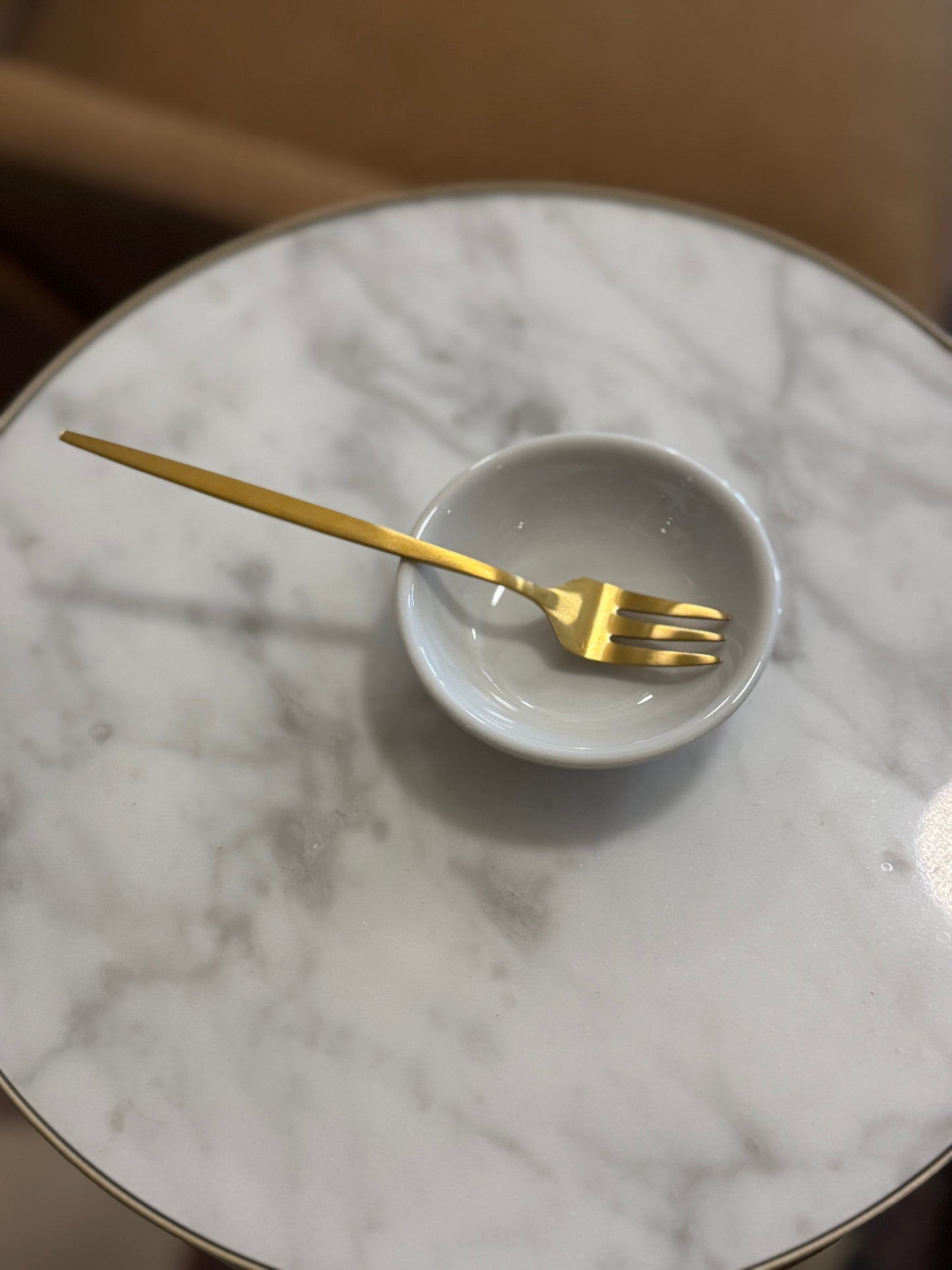 Gold Cocktail Forks