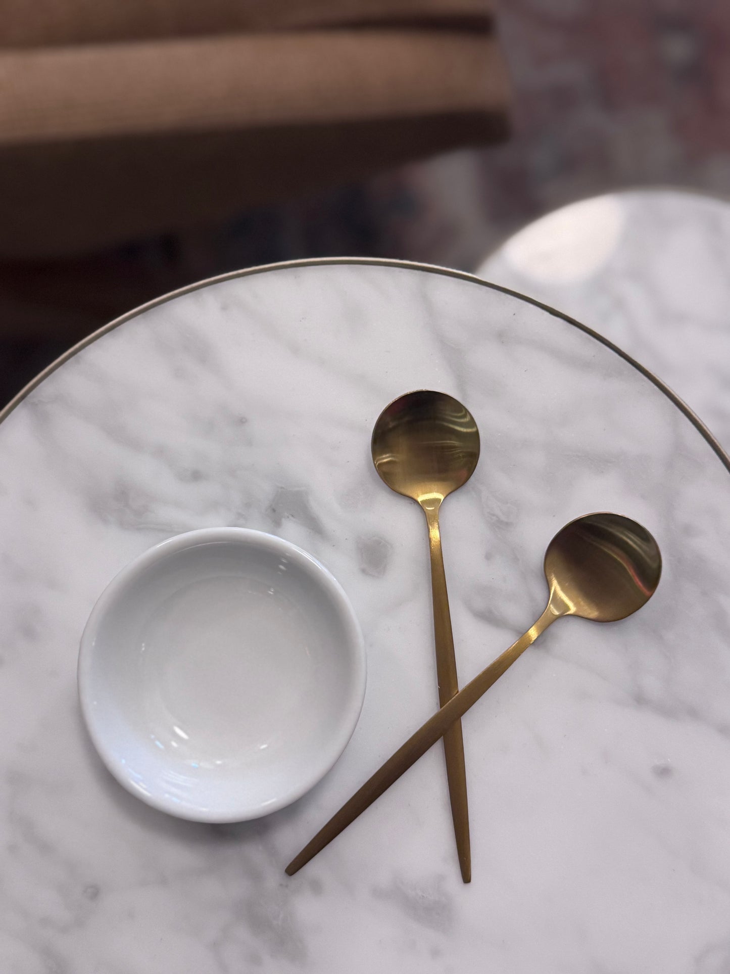 Gold Cocktail Spoons