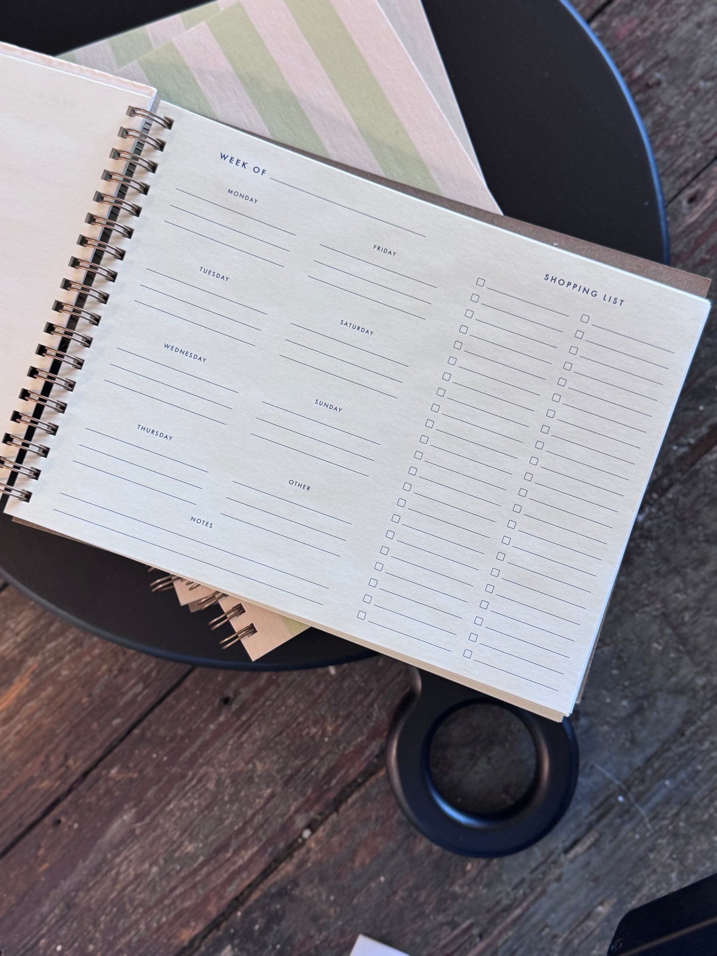 Simple Grid Meal Planner