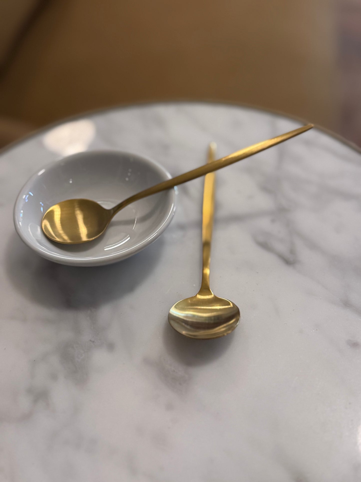 Gold Cocktail Spoons