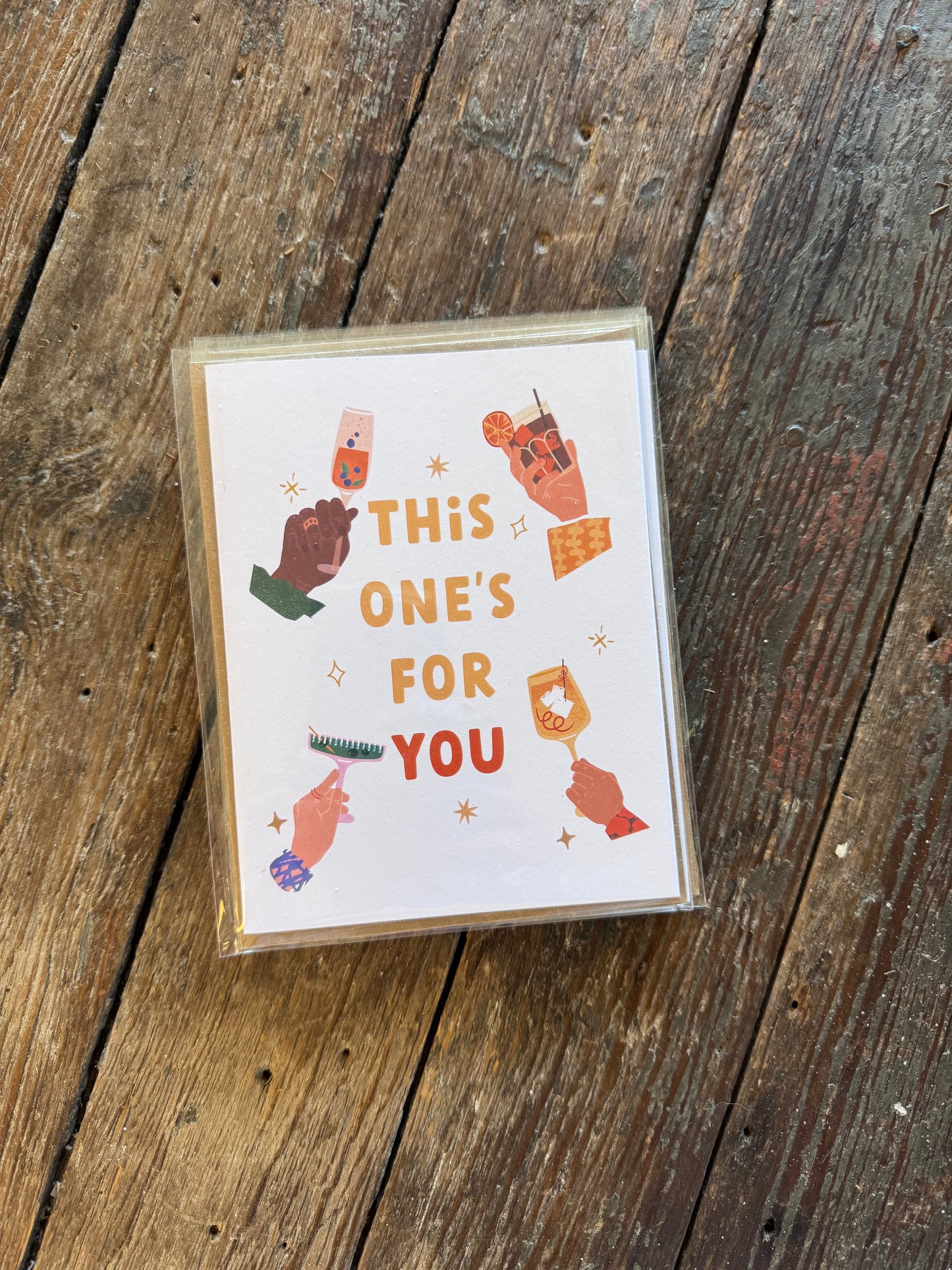 This One's For You Greeting Card