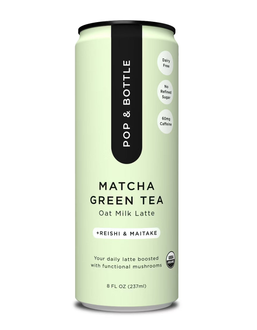Pop & Bottle Matcha Oat Milk Latte