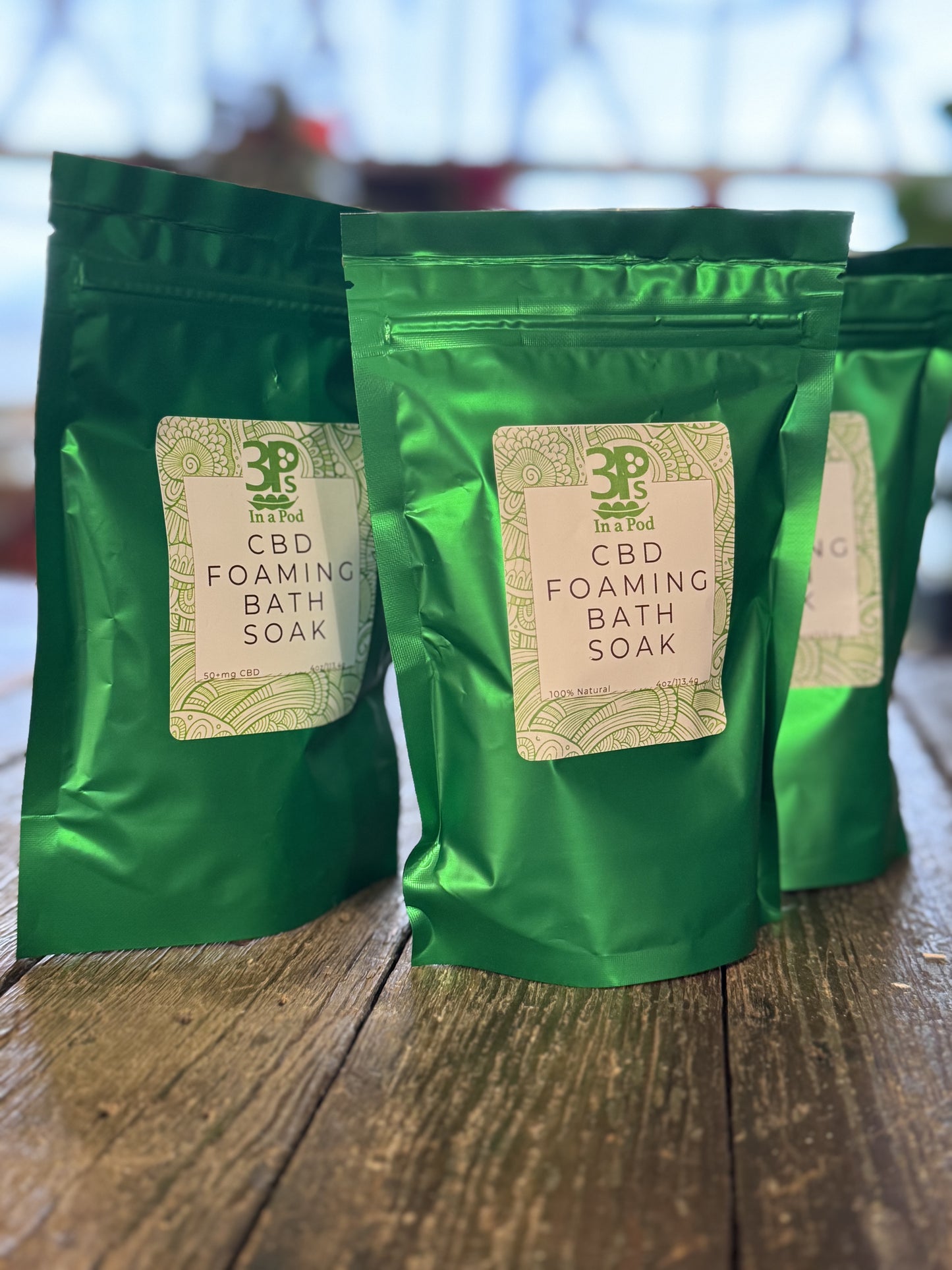 CBD Foaming Bath Soak