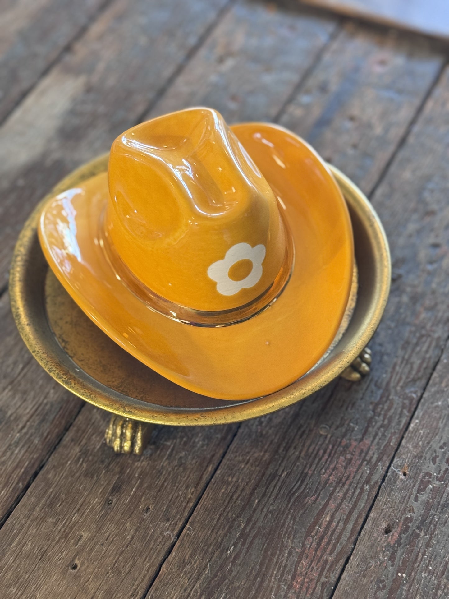 Cowboy Hat Ceramic