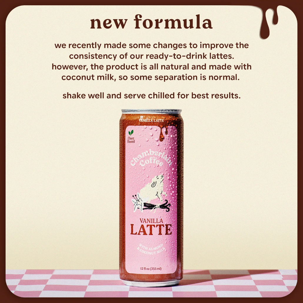 Chamberlain Coffee Canned Lattes