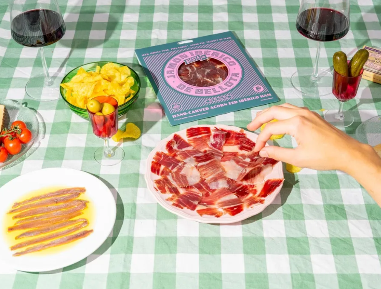Hand-Carved Acorn-Fed Iberico Ham