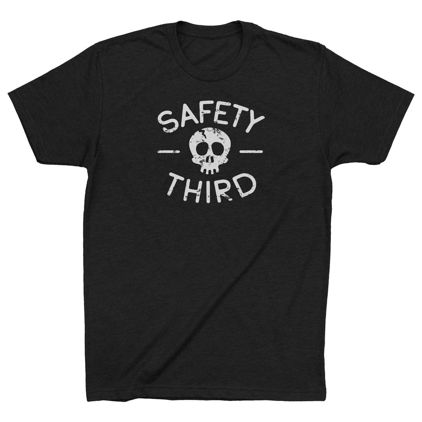 Safety Third Graphic Tee | Short Sleeve T-Shirt 3rd: Adult Large