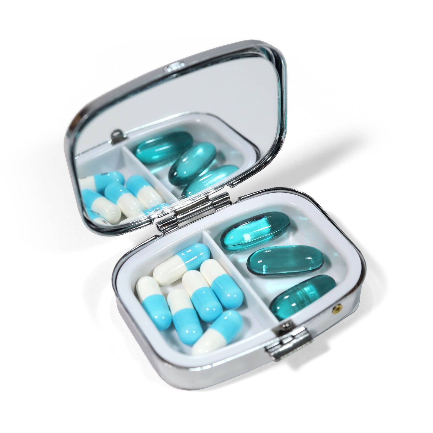 The Horrors Persist but So Do I - Funny Metal Pill Box