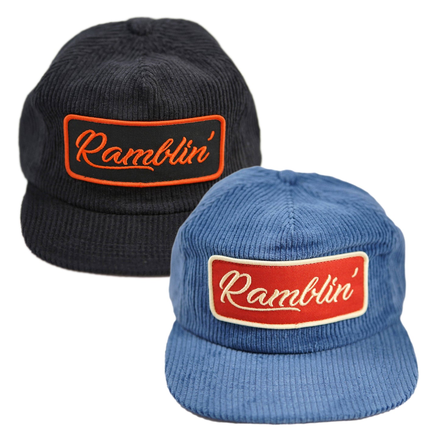 Corduroy Ramblin' Hat: Smoky Blue