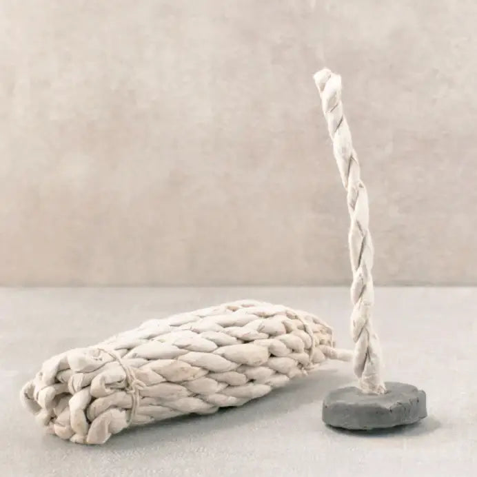 Tibetan Rope Incense with Burner: Green Tara
