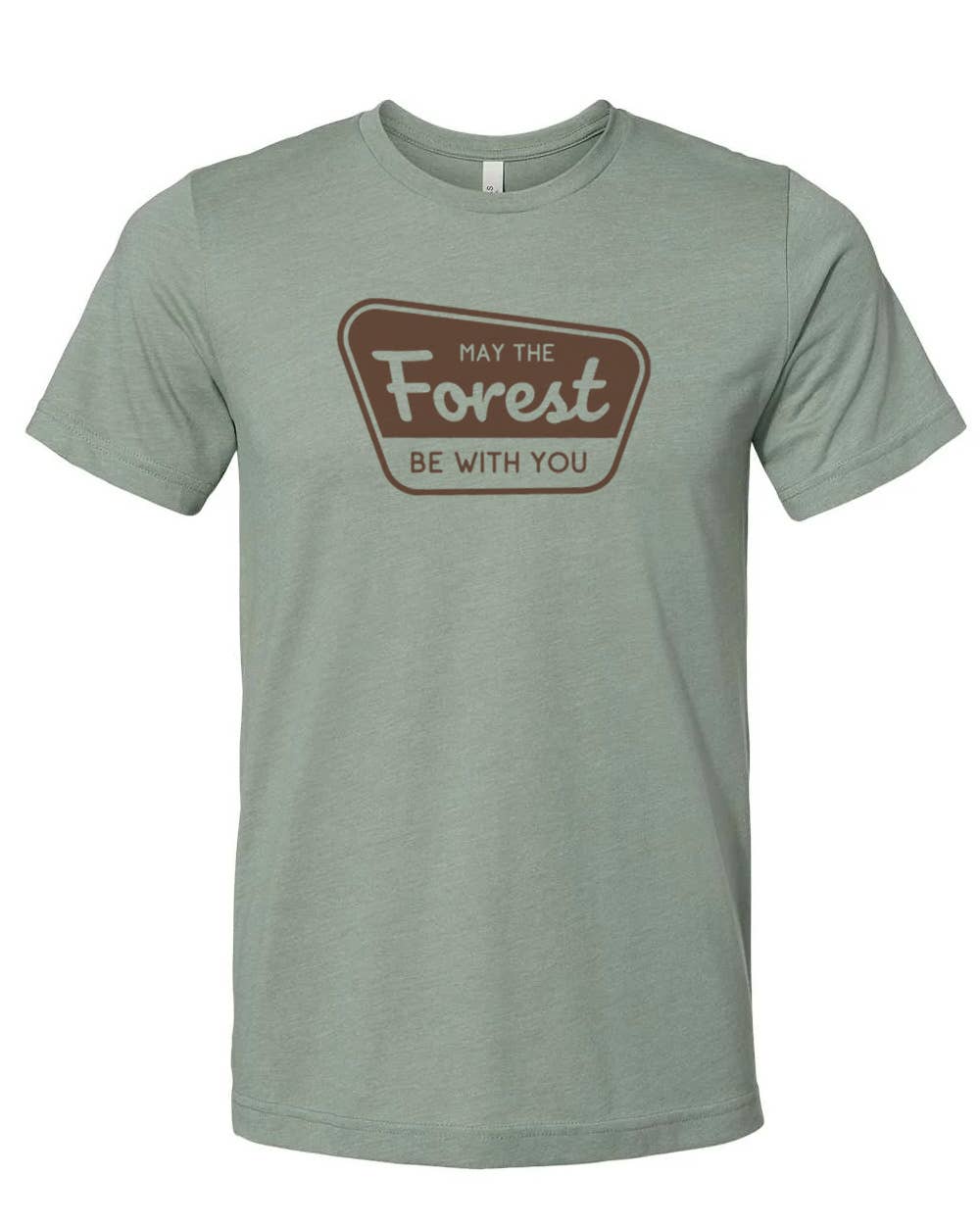 May The Forest be With You T Shirt | Star Wars Adventure: Heather Sage / Adult Small