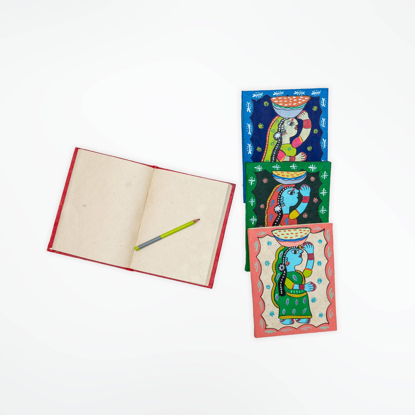 Handcrafted Notebook : Rainbow