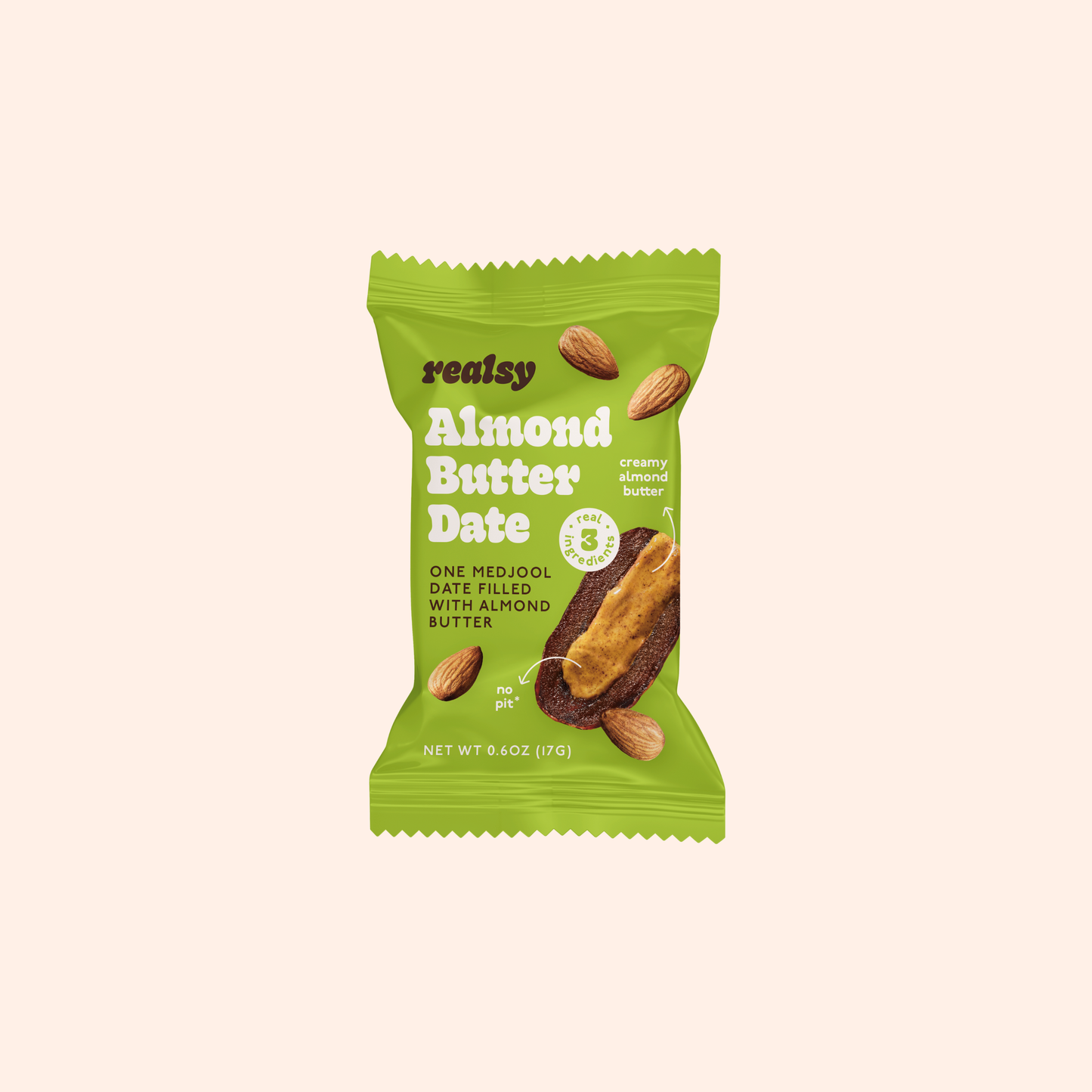 Realsy Almond Butter Medjool Dates