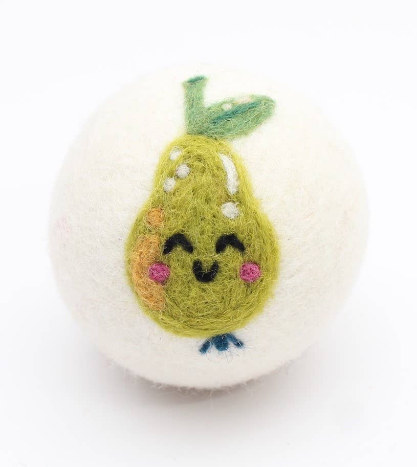 Fruits: Eco Wool Dryer Balls Fair Trade: Bananas