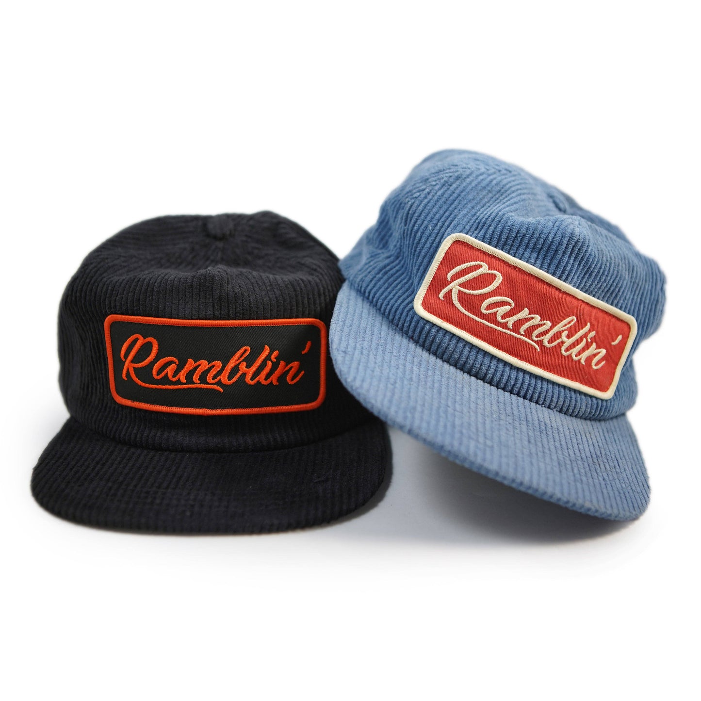 Corduroy Ramblin' Hat: Smoky Blue
