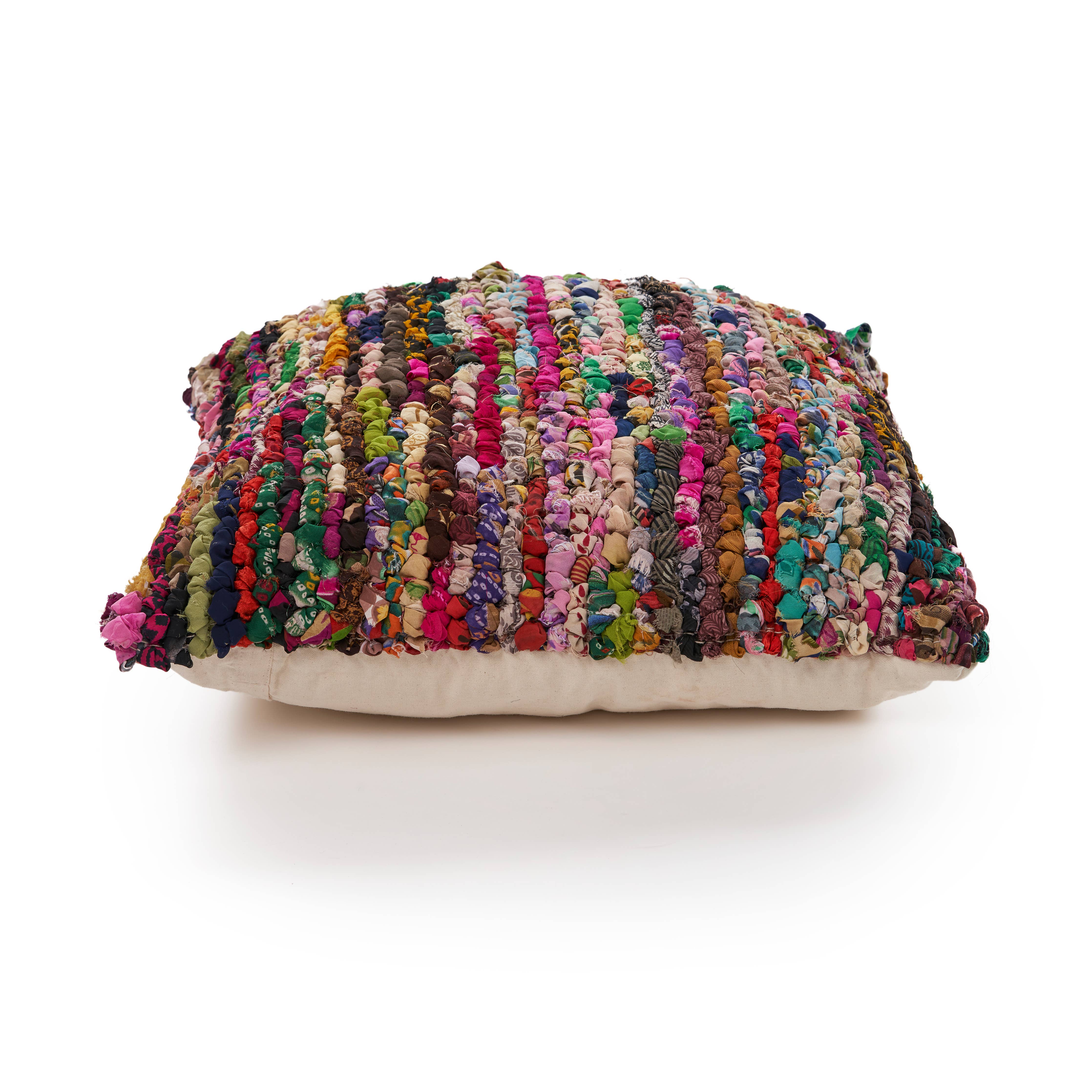 LR Home Chantale Stripe Floor Pillow