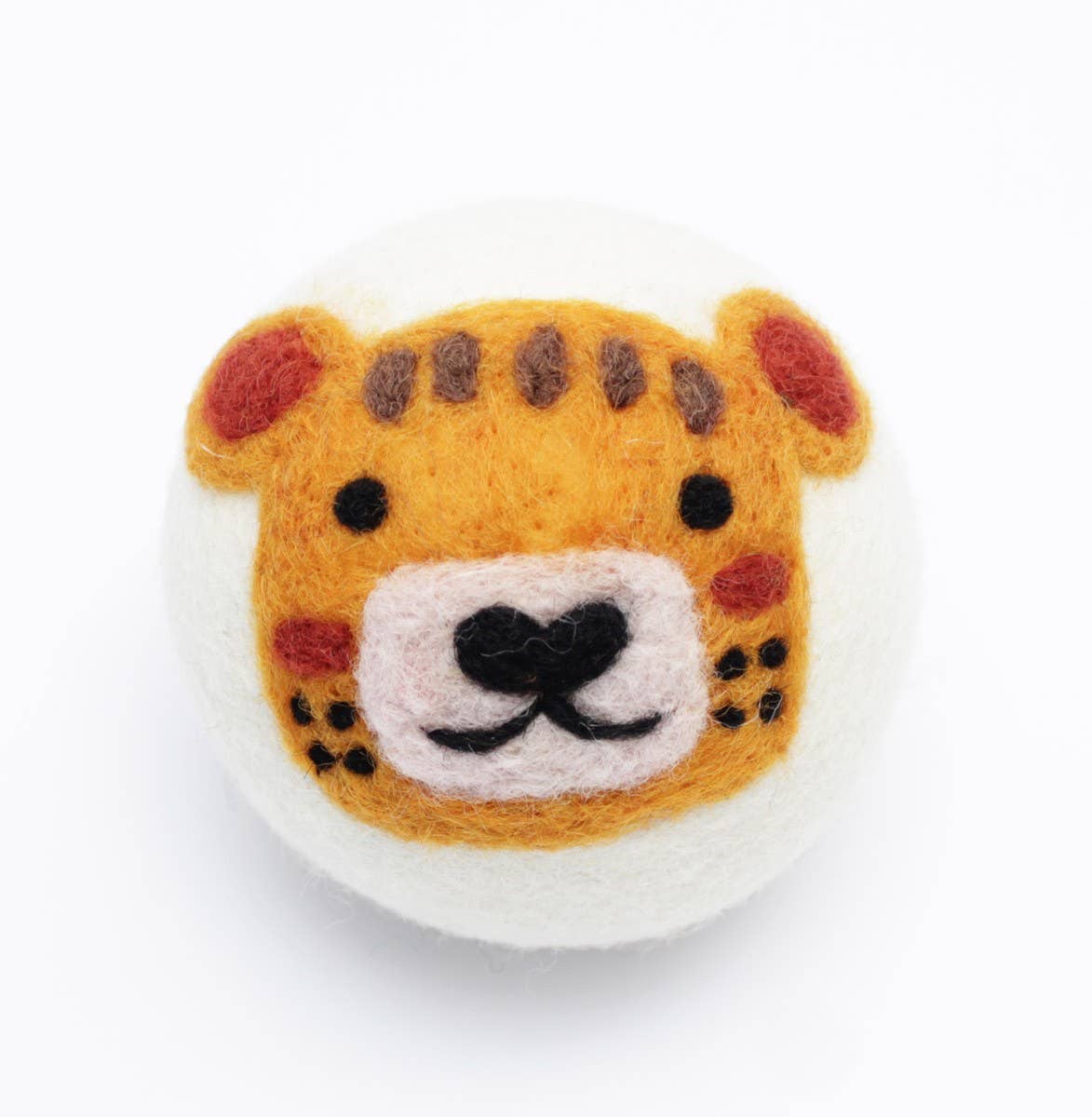 Cute Animals: Eco Wool Dryer Balls Fair-Trade: Pink Bear