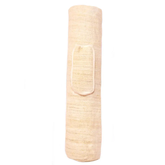 Natural Hemp Yoga Mat Bag: Natural